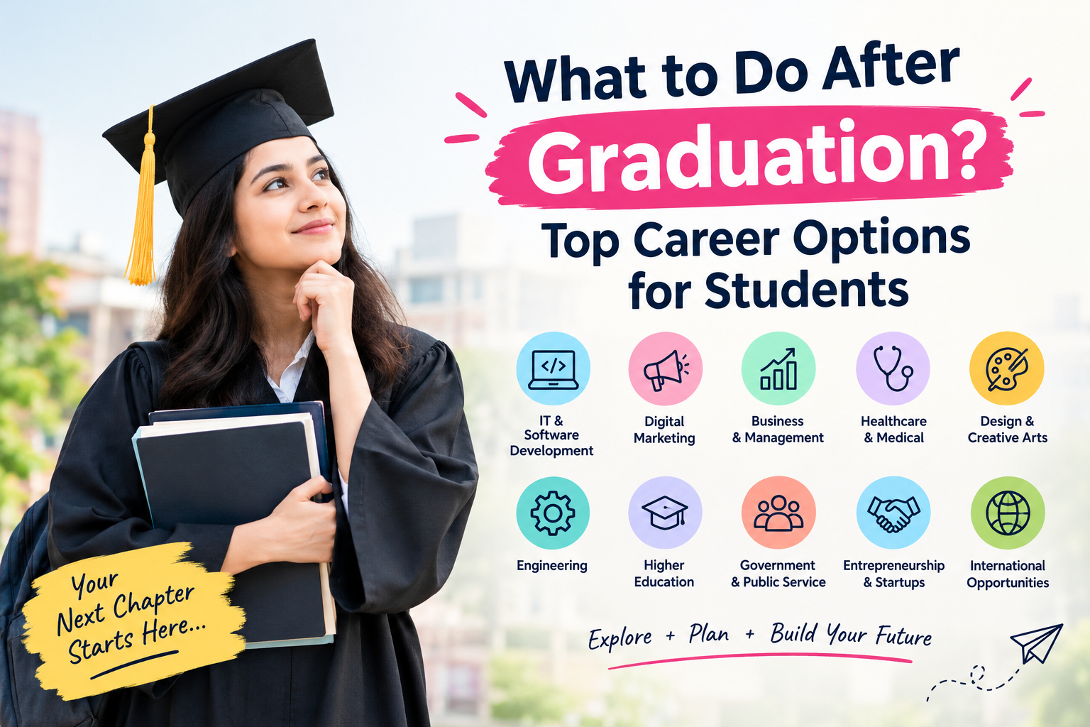What to Do After Graduation? Top Career Options for Students
